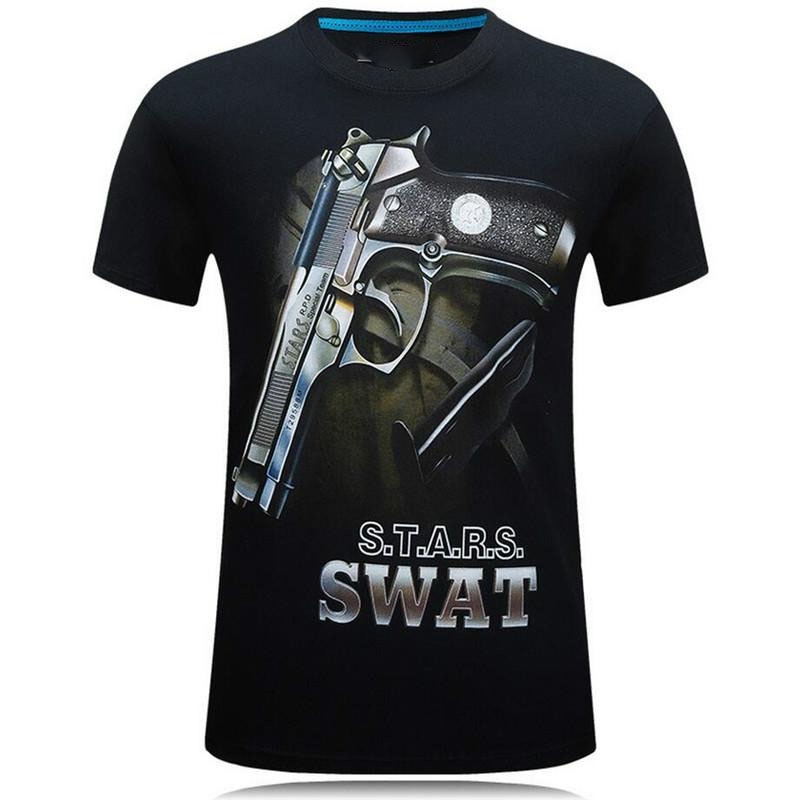 Tough Guy Style 3D Stampa T-sh - Street Fashion For Short Guys recensione e prezzo